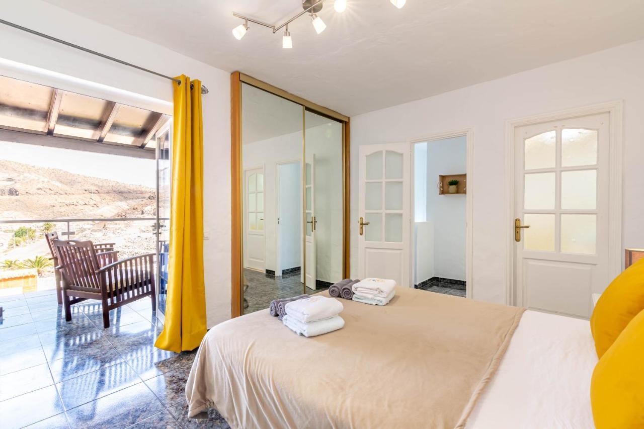 Canarian Holiday Home - Casa Los Caideros Mogán Buitenkant foto